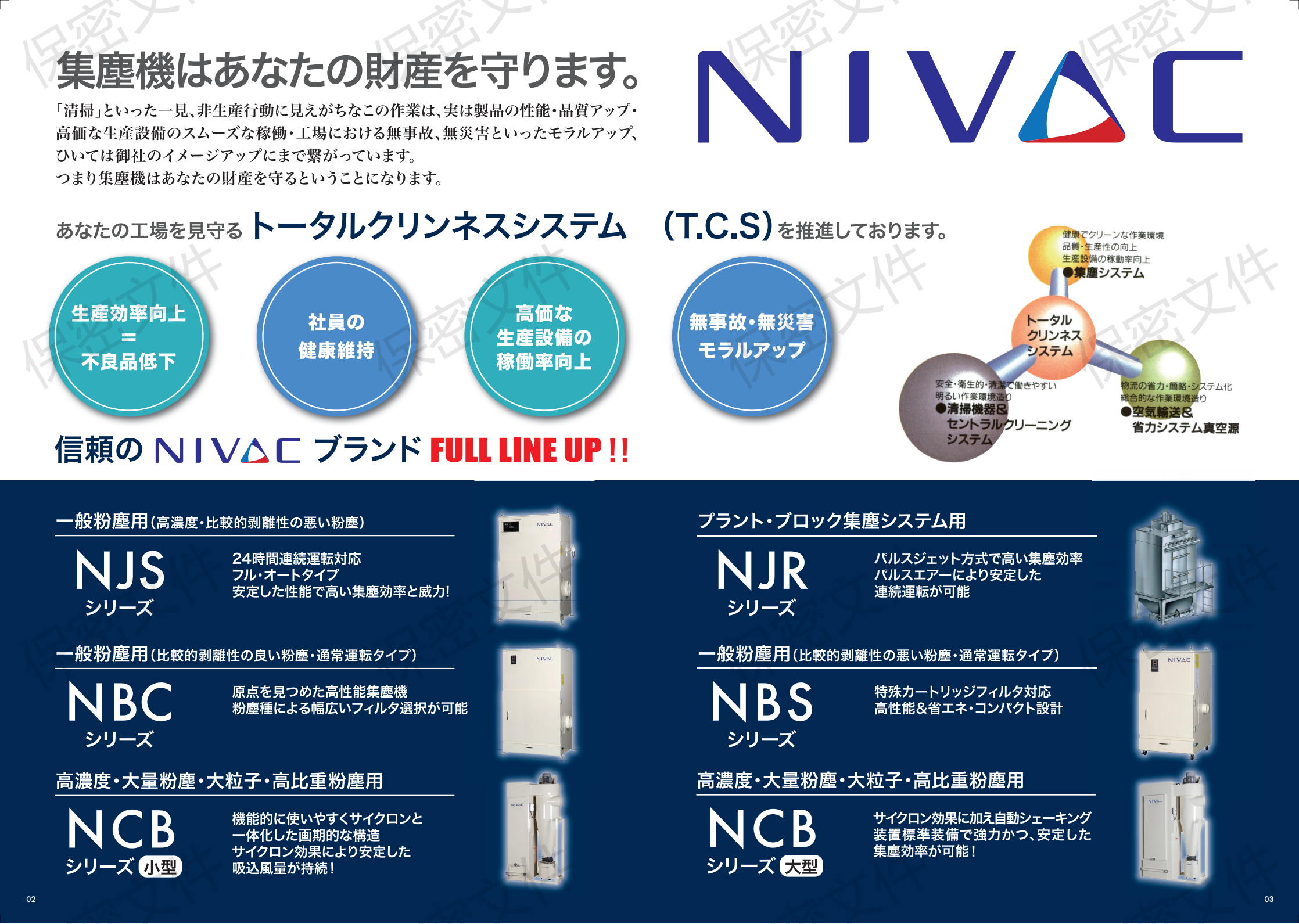销售日本NIVAC   NJR型集尘机NJR-750-60KB